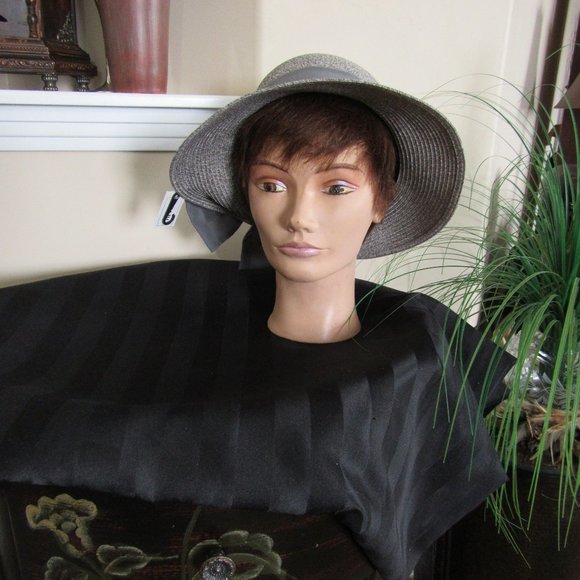 Adjustable Ladies fancy woven hats - Nice Bow - Picture 7 of 7